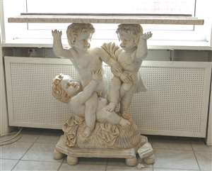 Wandleuchten aus Eisglas, 3er Set, von Kalmar Franken KG, 60er Jahre