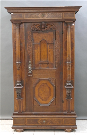 Empire Stuhl, Mahagoni