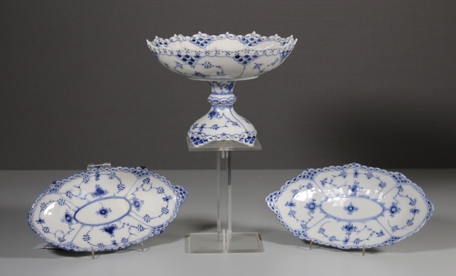 3 Mokkatassen Meissen