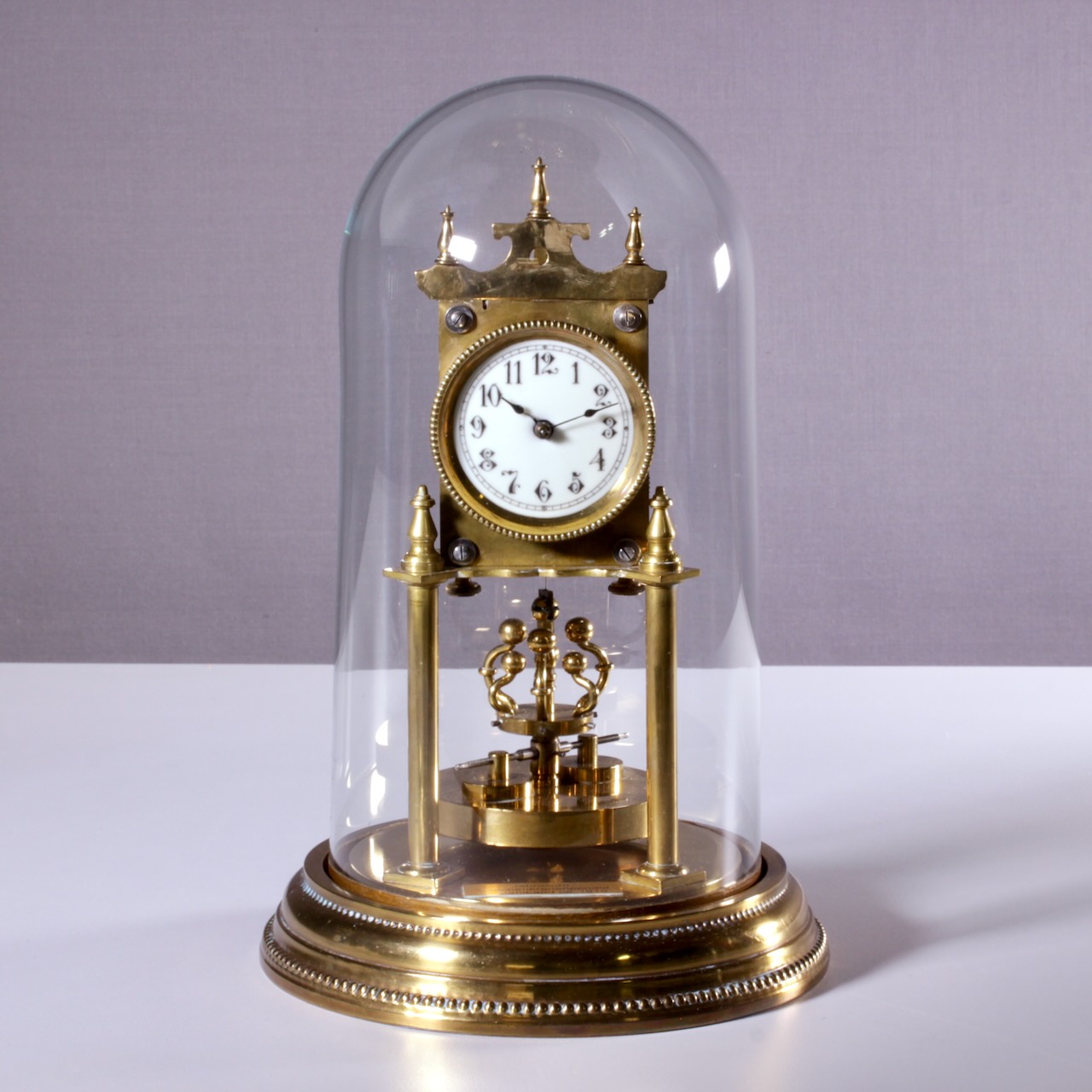 Wiener Rahmenuhr, 19. Jh., Junghans Quarzwerk