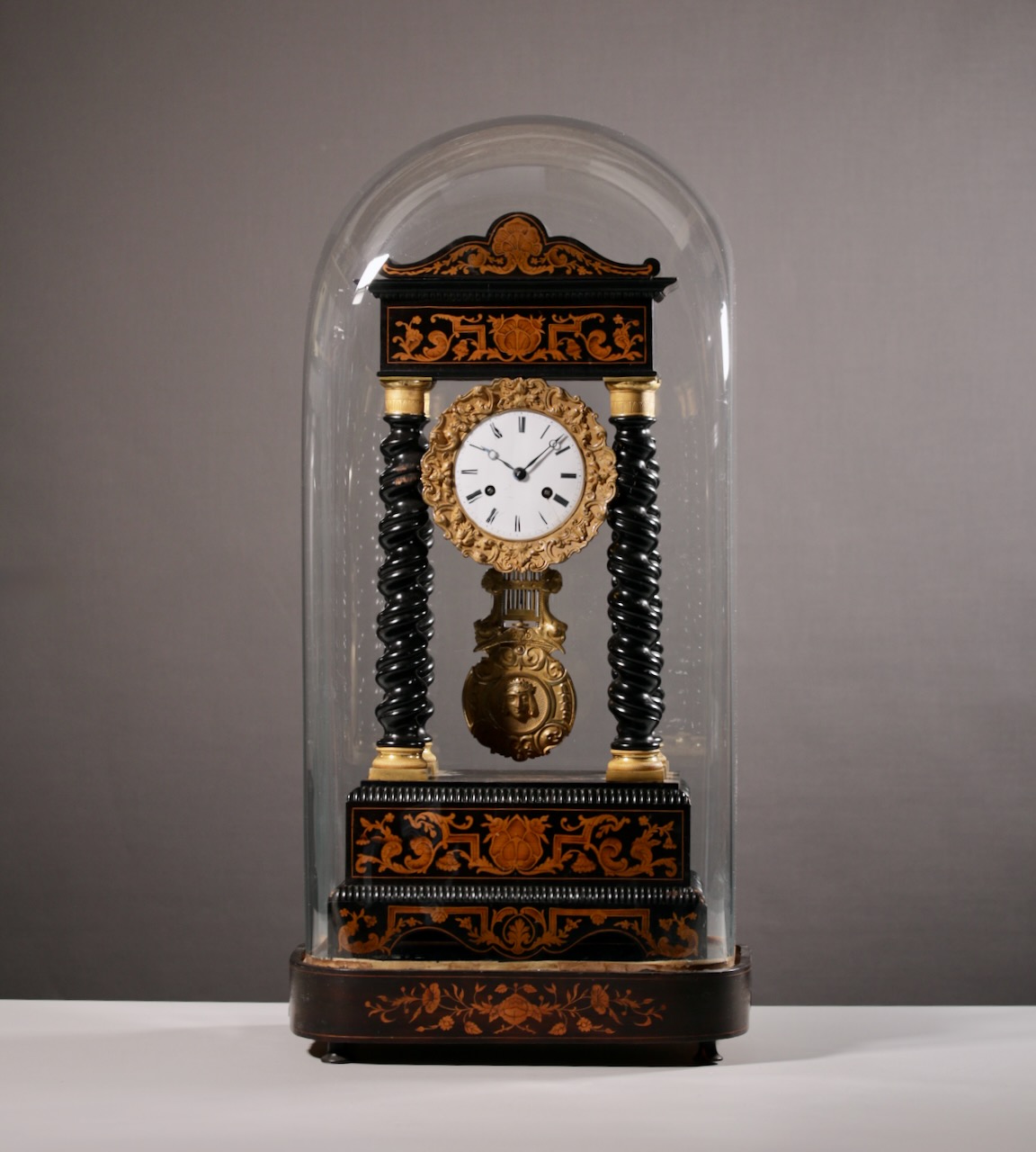 Portaluhr, 19. Jh., Napoleon III