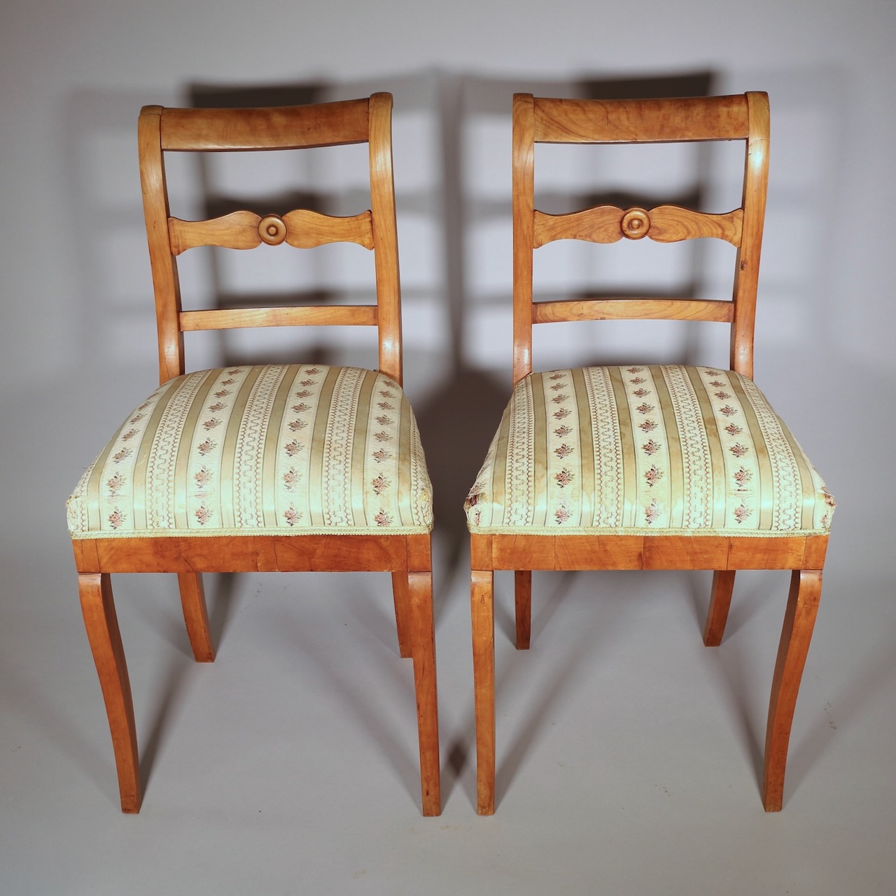 Paar Stühle, Biedermeier
