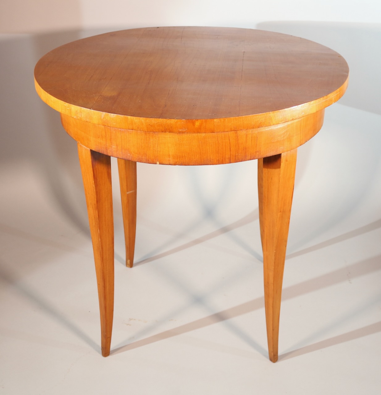 runter Tisch, Biedermeier, Esche