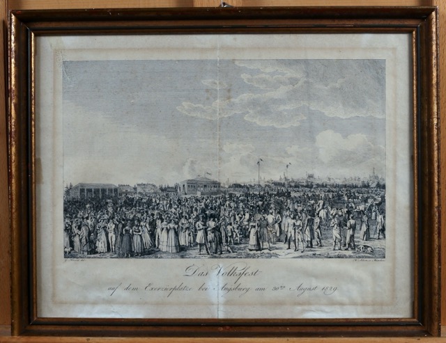 Stahlstich von H. Adam nach G. Haevel