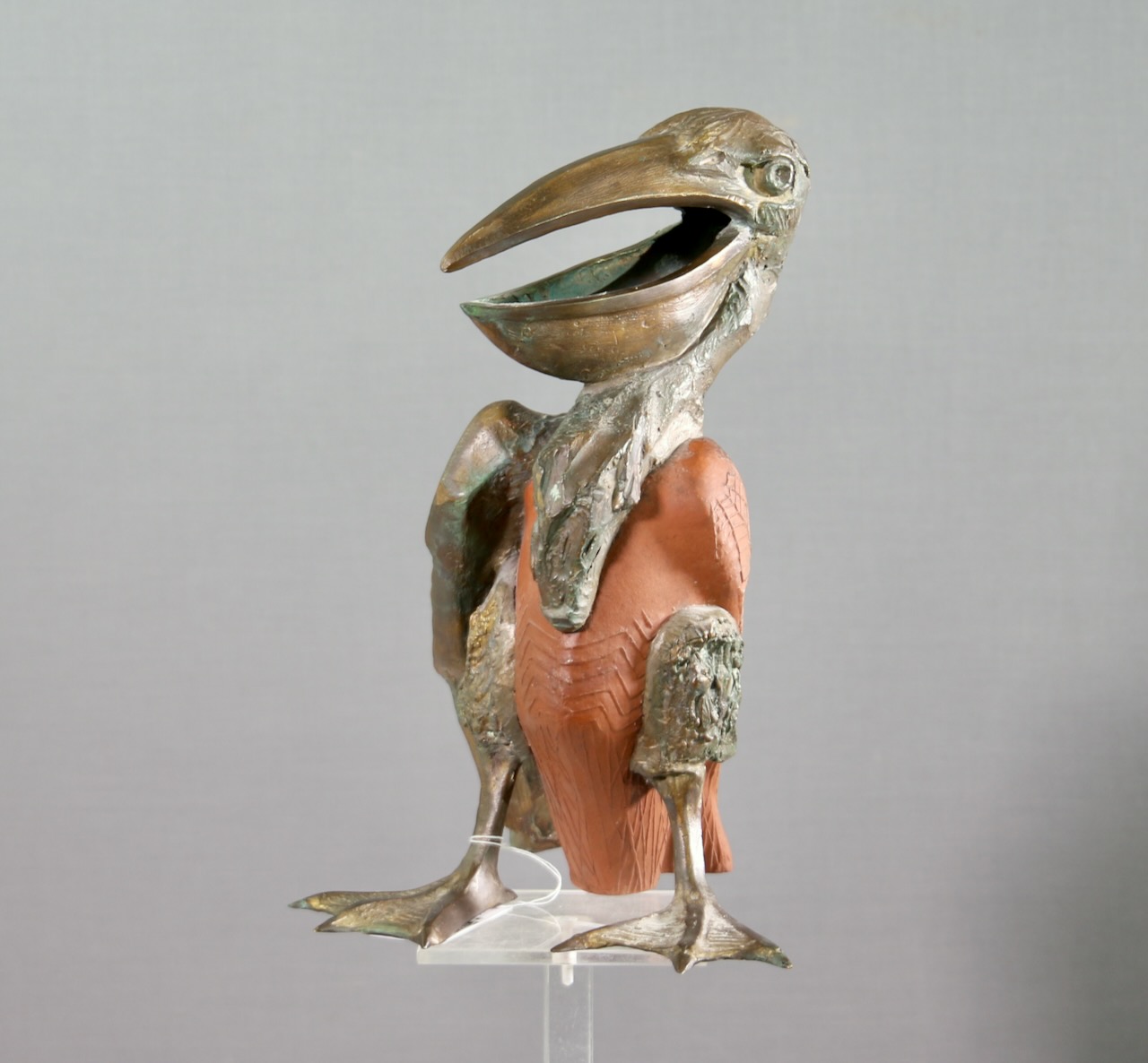 Bronzefigur Fritz Koelle (1895 Augsburg - 1953 Probstzella)