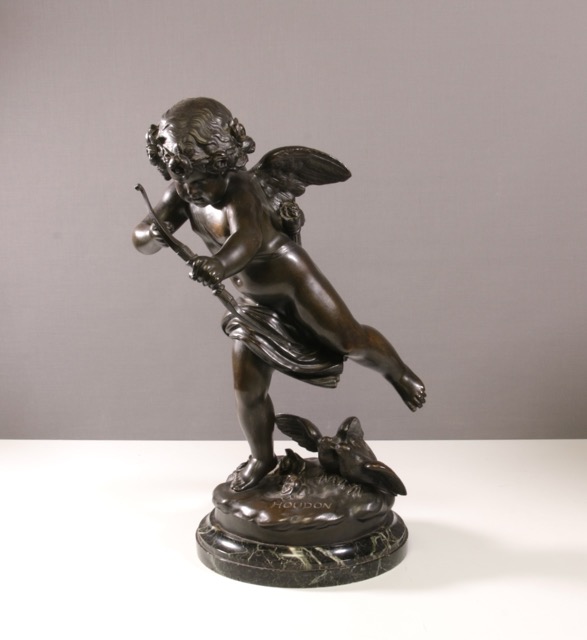 Bronzefigur von Jean-Antoine Houdon