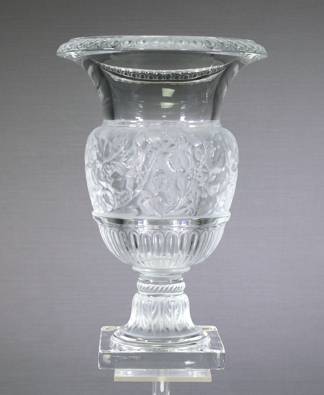 Glasvase Lalique Paris
