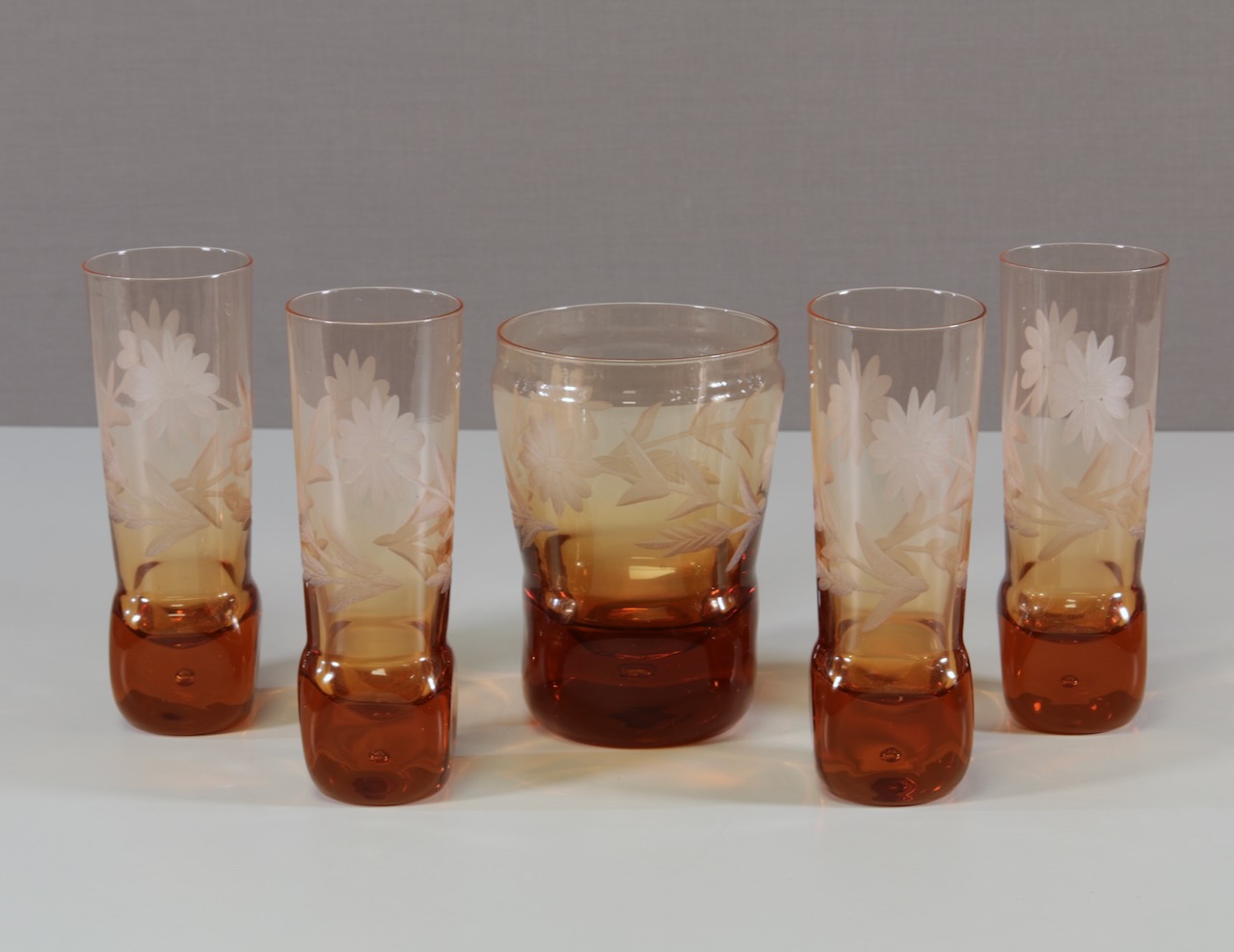 Konvolut Glasgarnitur Murano