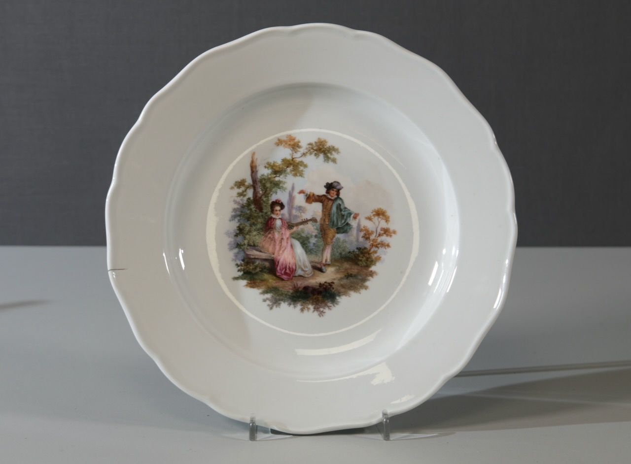 Porzellanteller Meissen