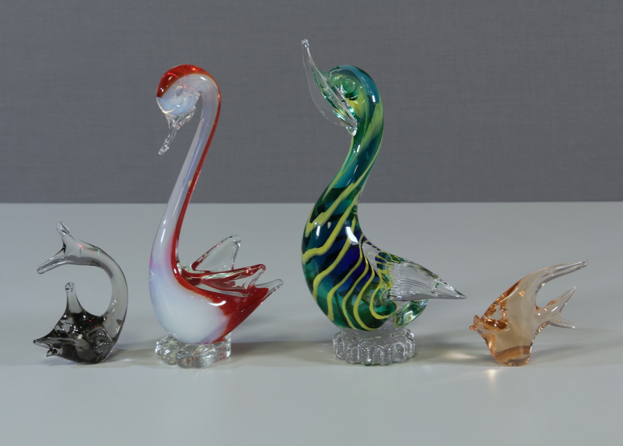 Konvolut Glasfiguren
