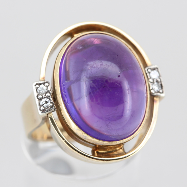 Damenring mit Amethyst