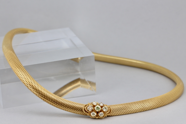 Collier mit Brillanten