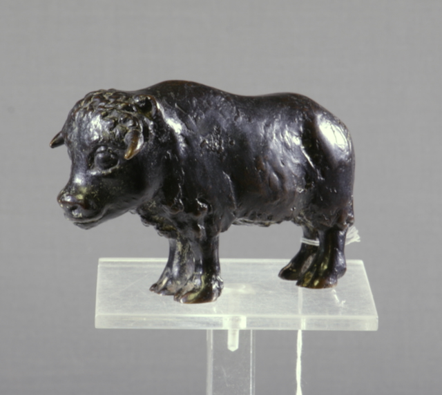 Bronzefigur Fritz Koelle (1895 Augsburg - 1953 Probstzella)