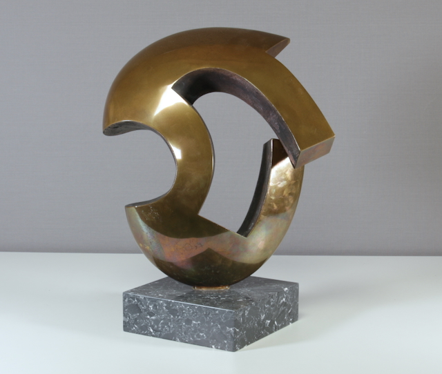 Design-Bronzeskulptur von Paolo Marazzi